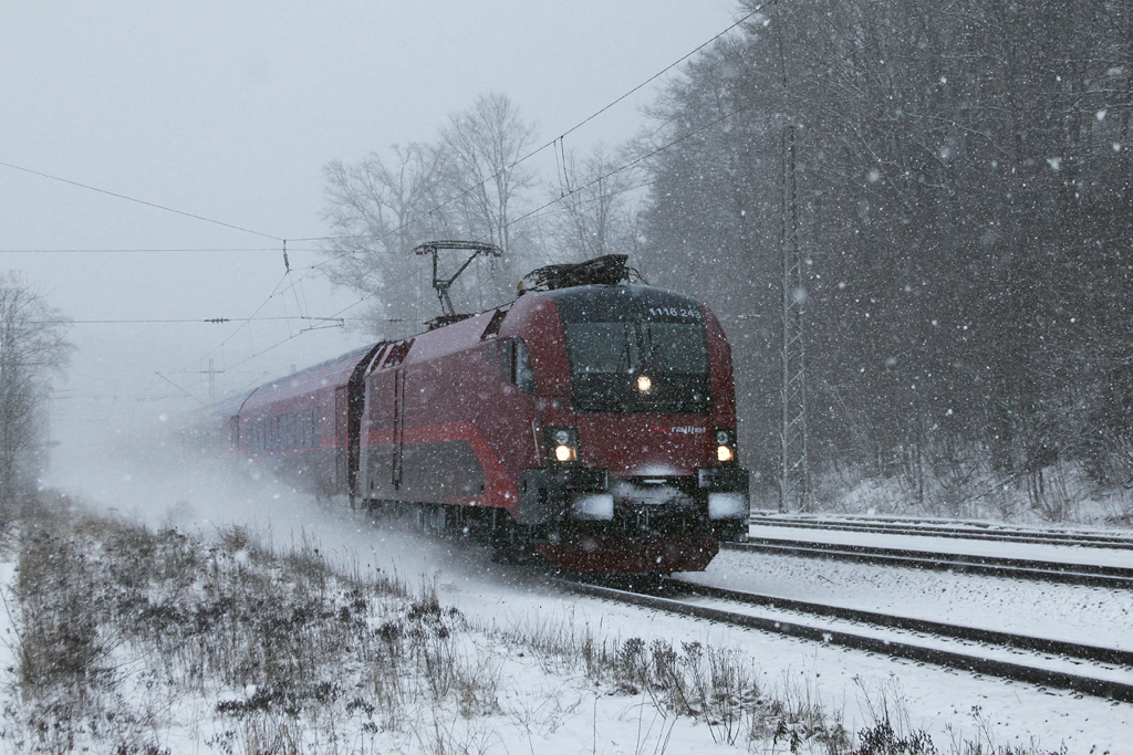 1116 243 mit Rj 260 am 14.01.2012 in Aling