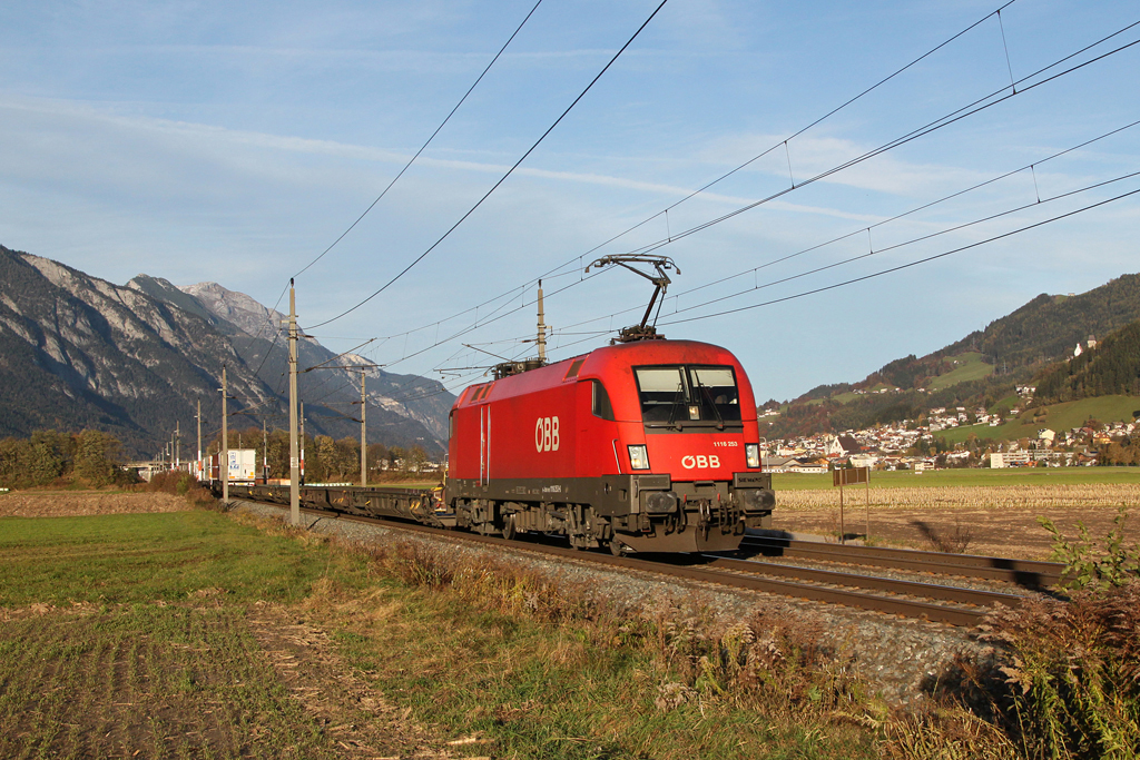 1116 253 mit einer Rola am 03.11.2012 im Inntal bei Schwaz.