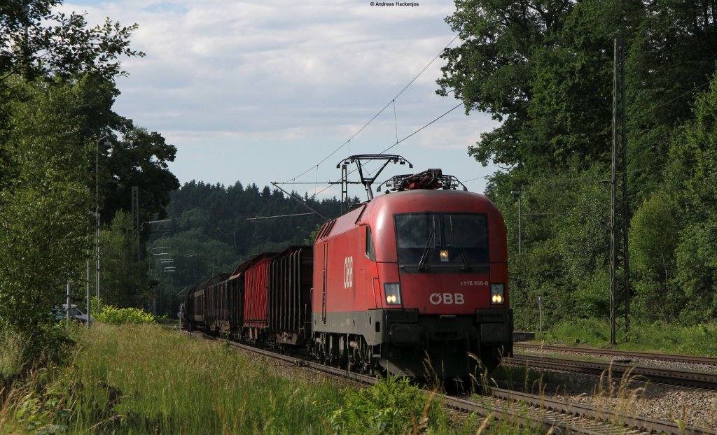 1116 265-8 mit einem Mischer in Aling 4.6.11