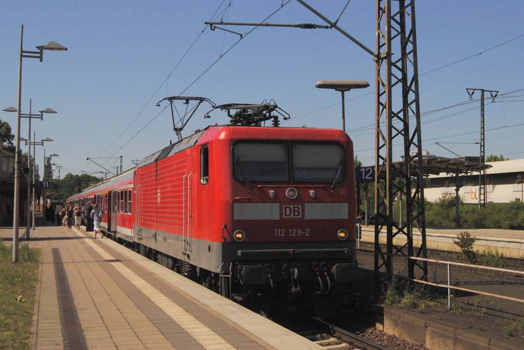 112 129-2, am 17.06.2010 in Lehrte.