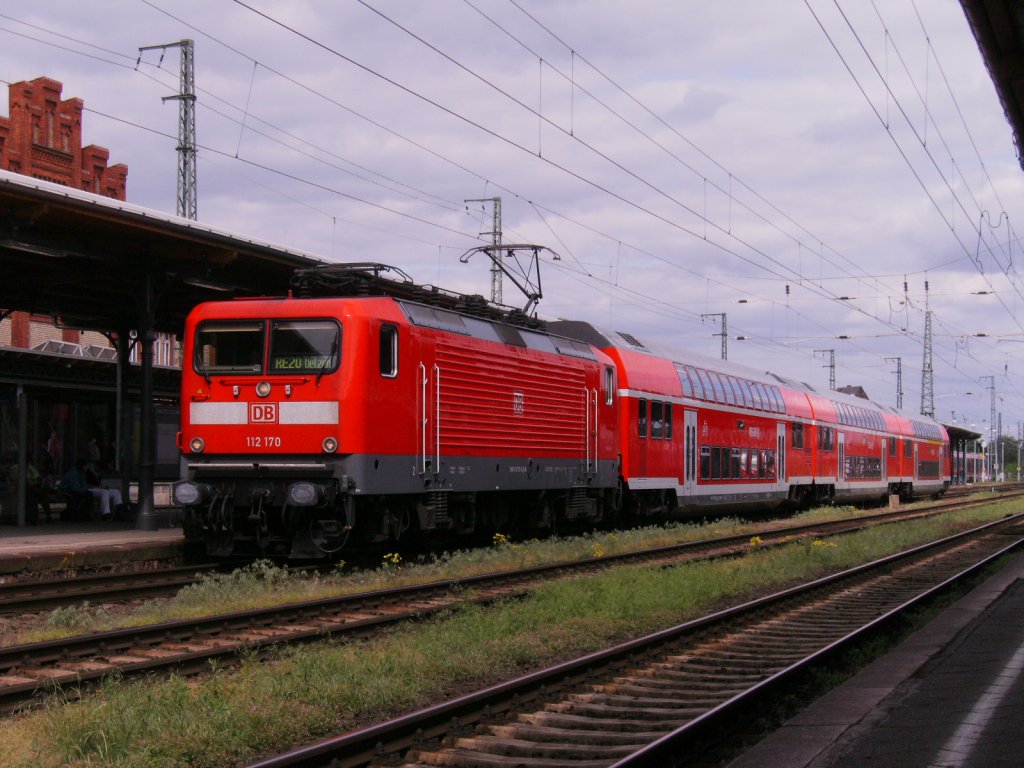 112 170 mit RE nach �lzen am 13.05.2012 in Stendal.