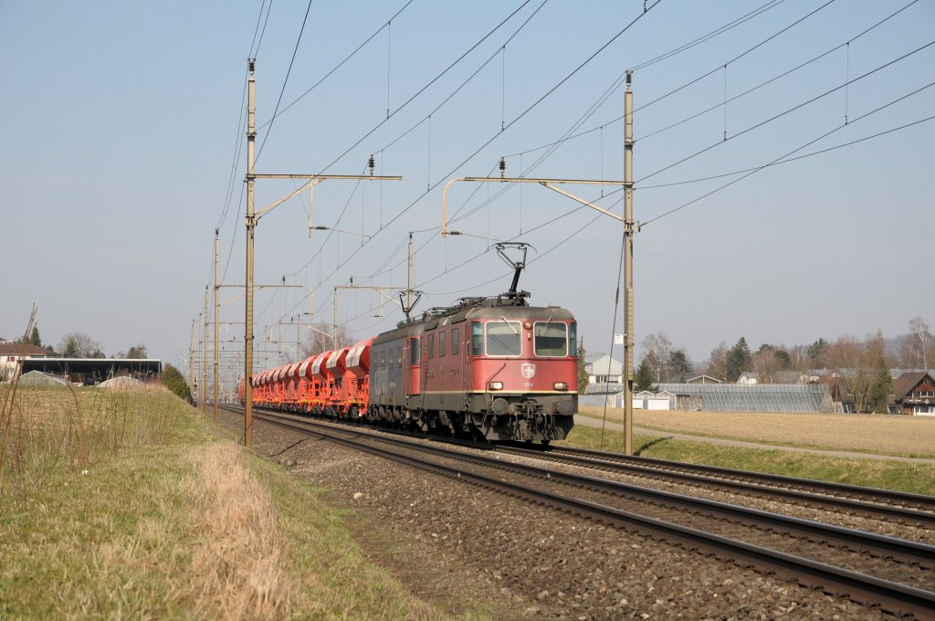 11294 & 620 033 am 09.03.11 bei Wohlen