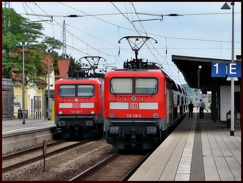 112er Treffen im Bhf Neustrelitz. am 15.07.08