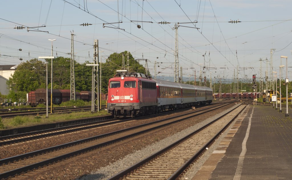 113 267-9 gesehen am 27.05.2013 in Neuwied.