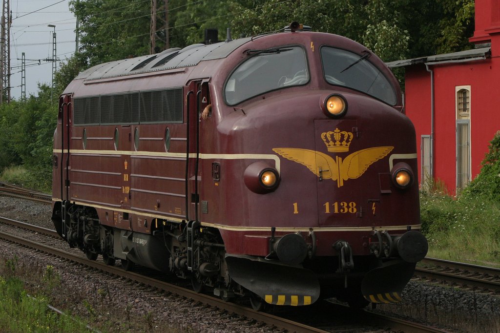 1138 der CLR am 10.8.11 Lz in Ratingen-Lintorf