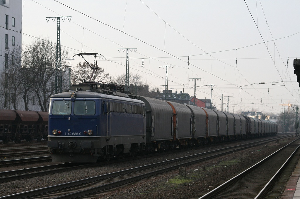 1142 635 der Northrail in Kln West am 10.02.2011