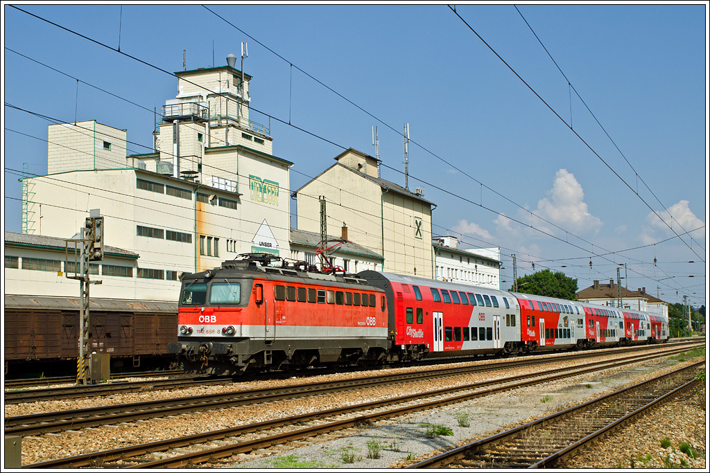 1142 655 mit REX in Neulengbach am 6. Juli 2012.