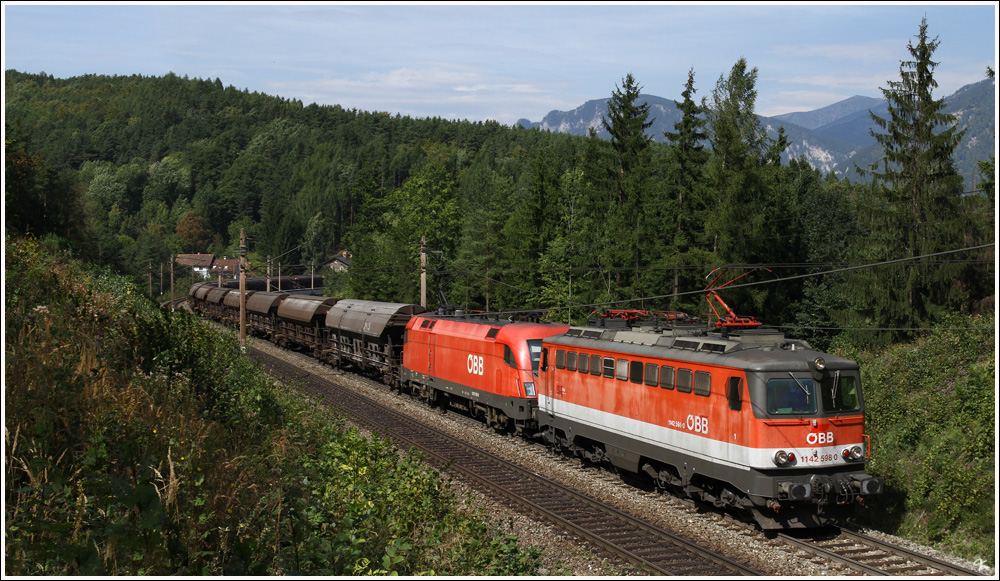 1142 698 & 1116 199 ziehen den 48187 ber die Semmering Nordrampe.
Eic_2011hberg 18_09