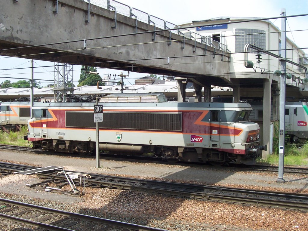 115 018 in Mulhouse am 09.07.2006
