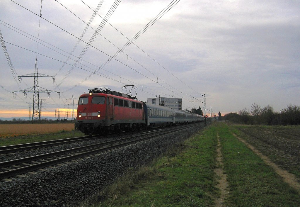 115 350 mit EN 408.Am 05.12.09 in Lampertheim.