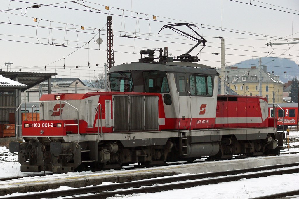 1163 001-9 in Salzburg 15.1.2010