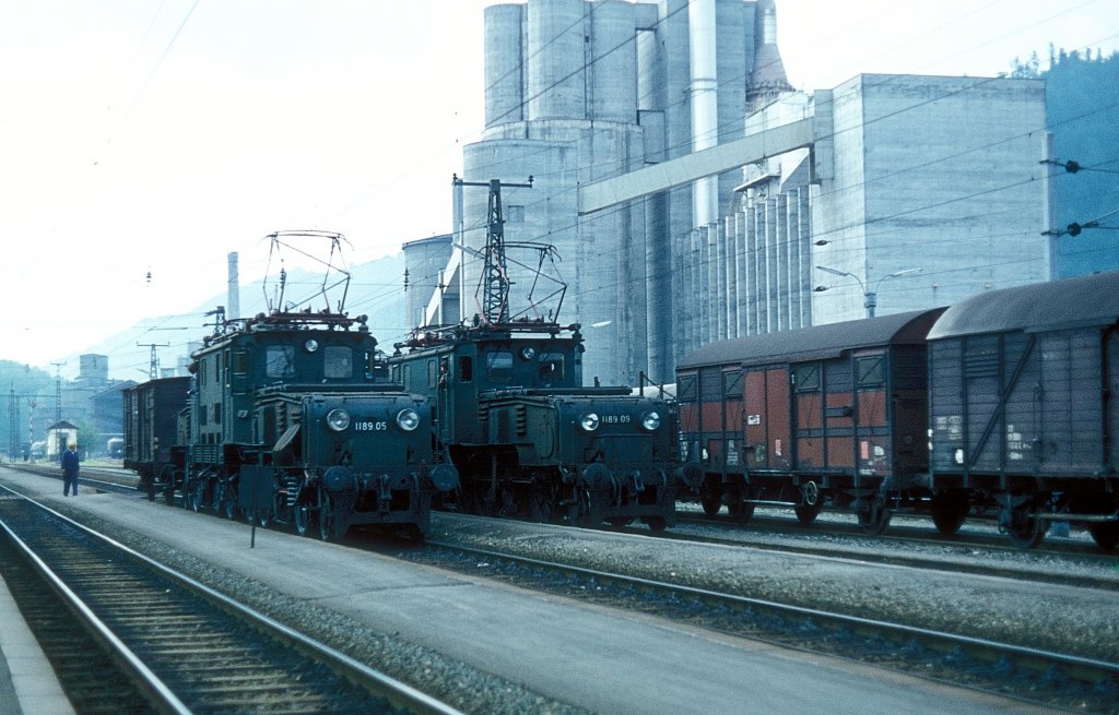 1189.05 + 1189.09 Gmunden 12.08.76 
