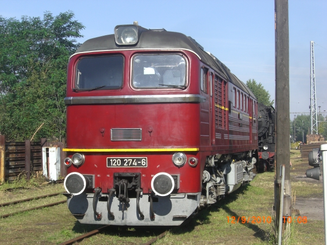 120 274-6 am 12.09.2010 beim Dampflokfest in Berlin Sch�neweide