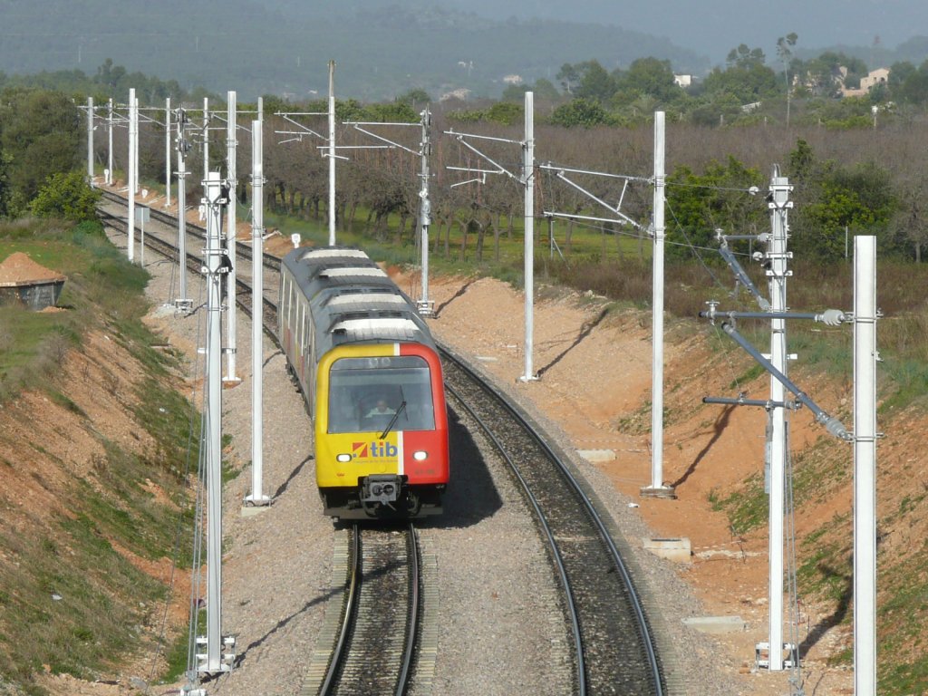 12.01.11,VT der Baureihe 61 aus Santa Maria,kurz vor dem Bf.Es Calls.