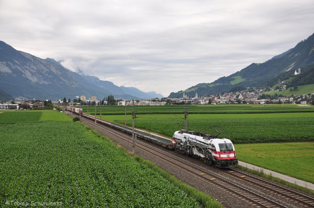 1216 020 am Ende einer Rollenden Landstrae am 07.07.2012 bei Schwaz