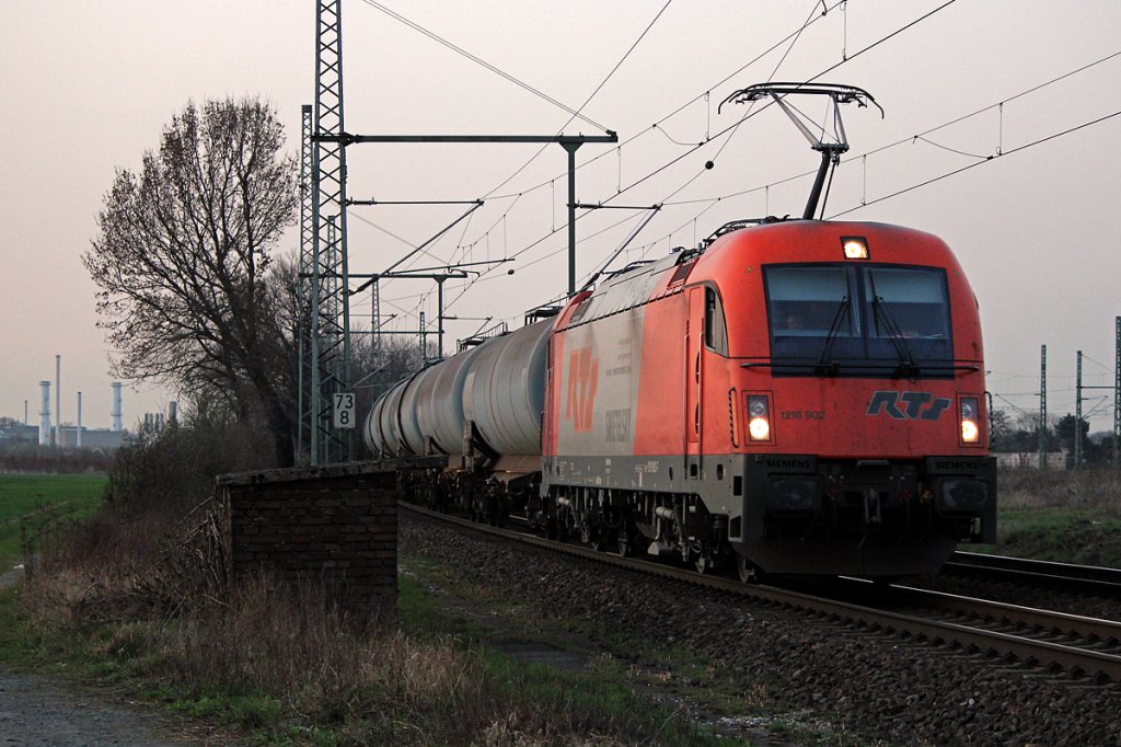 1216 902 mit KeWa in Porz Wahn am 23.03.2012 