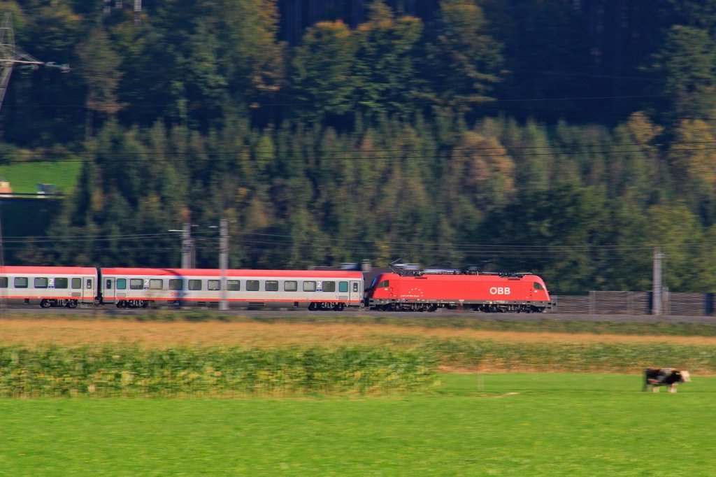 1216 mit EC 89 beu Kirchbichl. 28.09.2011