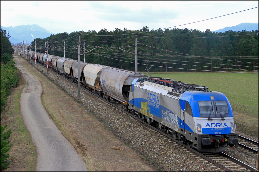 1216.921 fuhr am 21.03.13 mit dem SGAG 47289 (Tbv-Gn) durch Neunkirchen/N.
Gru an den netten Tfzf!!