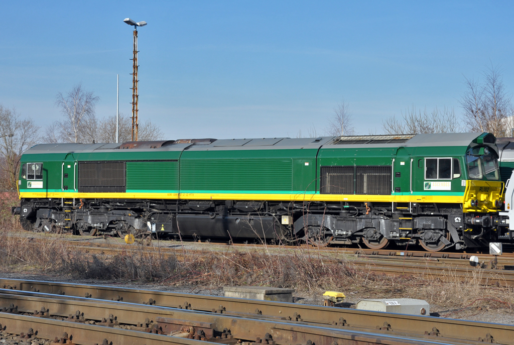 1266-032-2 -Class 66 - in Brhl-Vochem - 18.02.2013