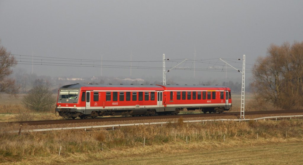 13.11.2011 628 650 zwischen Passow und Sch�nermark unterwegs nach Angerm�nde.