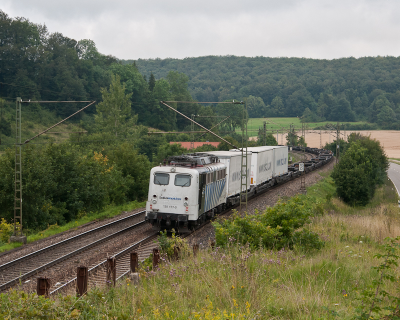 139 1770 kalt am Zugschluss des  Ekol , aufgenommen am 28. Juli 2011 bei Urspring.