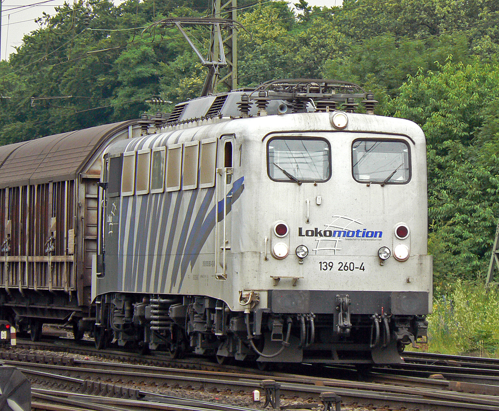 139 260-4 am Henkelzug in Gremberg am 29.06.2010