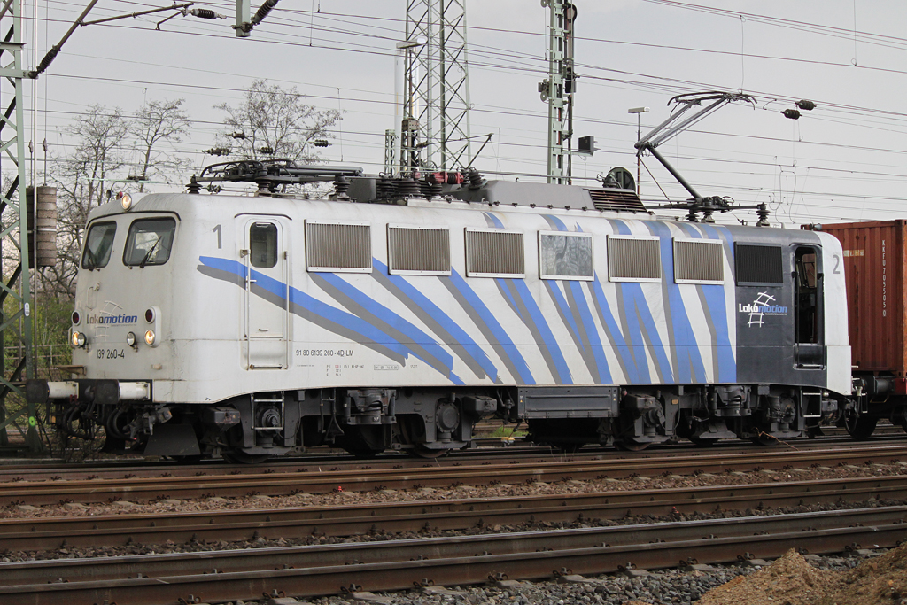139 260 am 12.4.12 in Oberhausen-West.