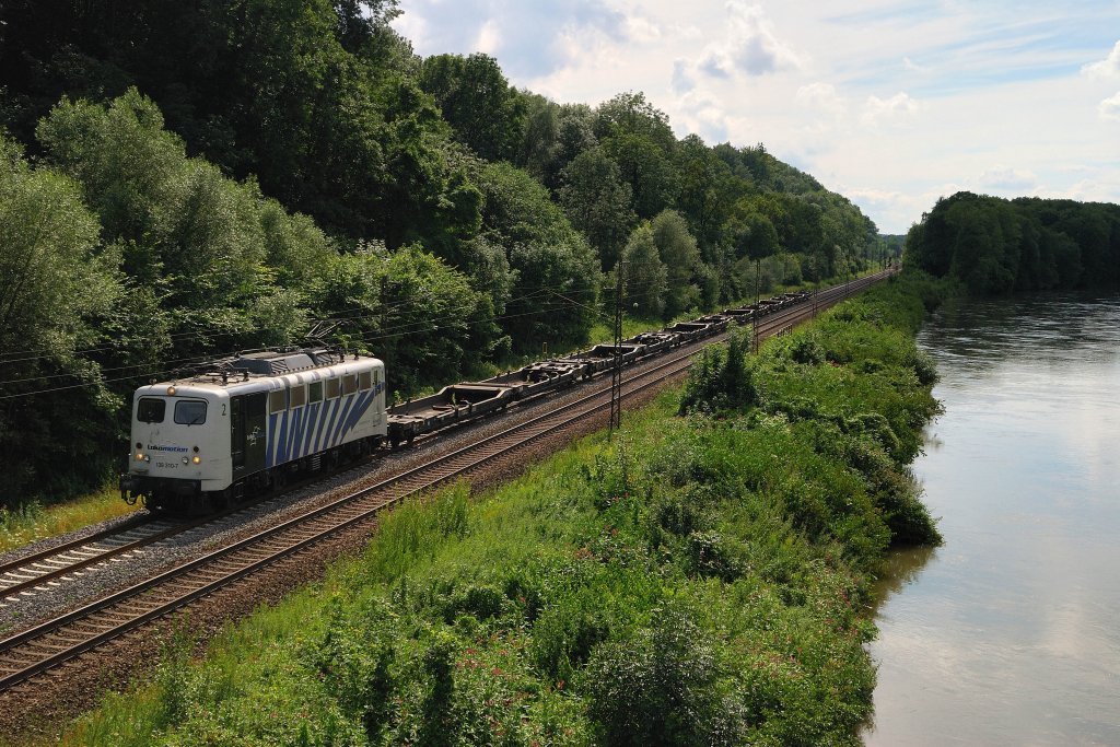 139 310 (Lokomotion) bei G�nzburg (03.08.2010)