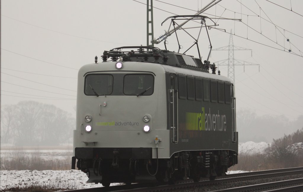 139 558-1 Rail Adventure bei Trieb am 16.02.2013.