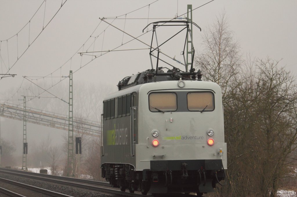 139 558-1 Rail Adventure bei Trieb am 16.02.2013.