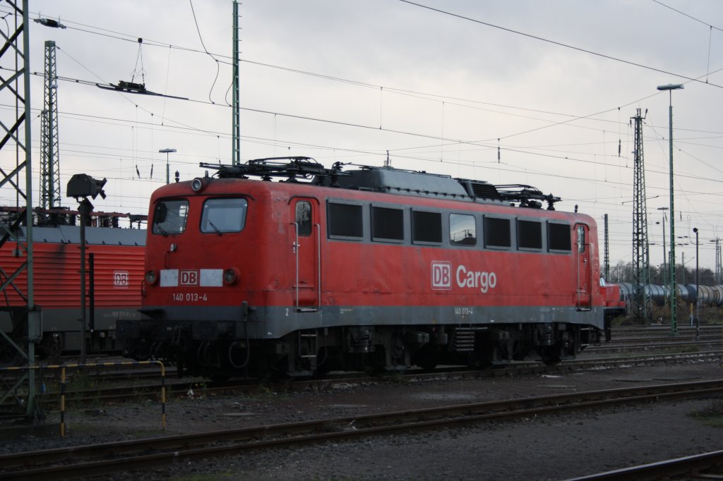 140 013 abgestellt in Seelze sie wurde neulich erst wieder reakriviert