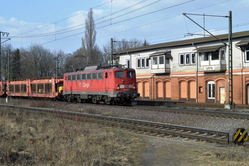140 600-8 in Lehrte am 6.3.2012