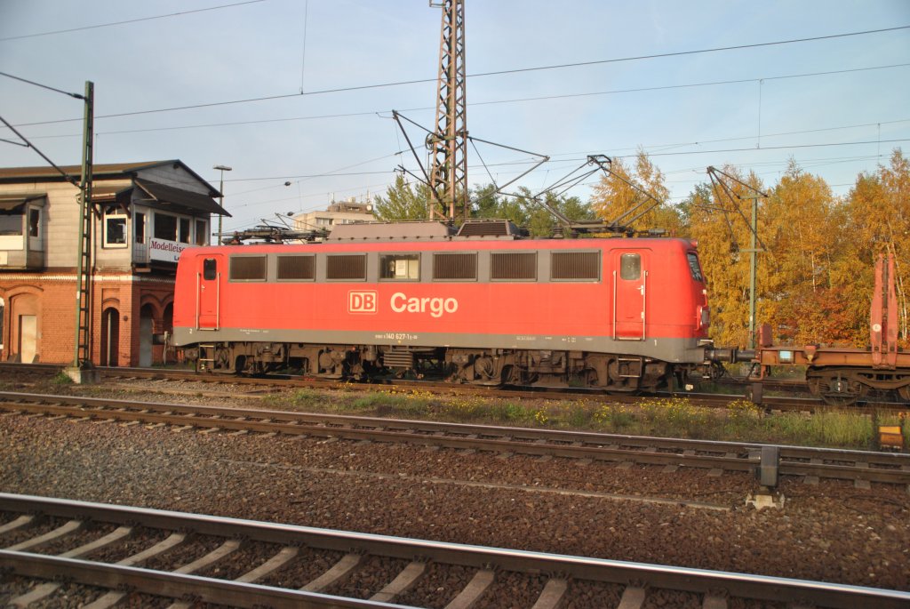 140 627-1 (Nachschuss), am 29.11.2010 in Lehrte.