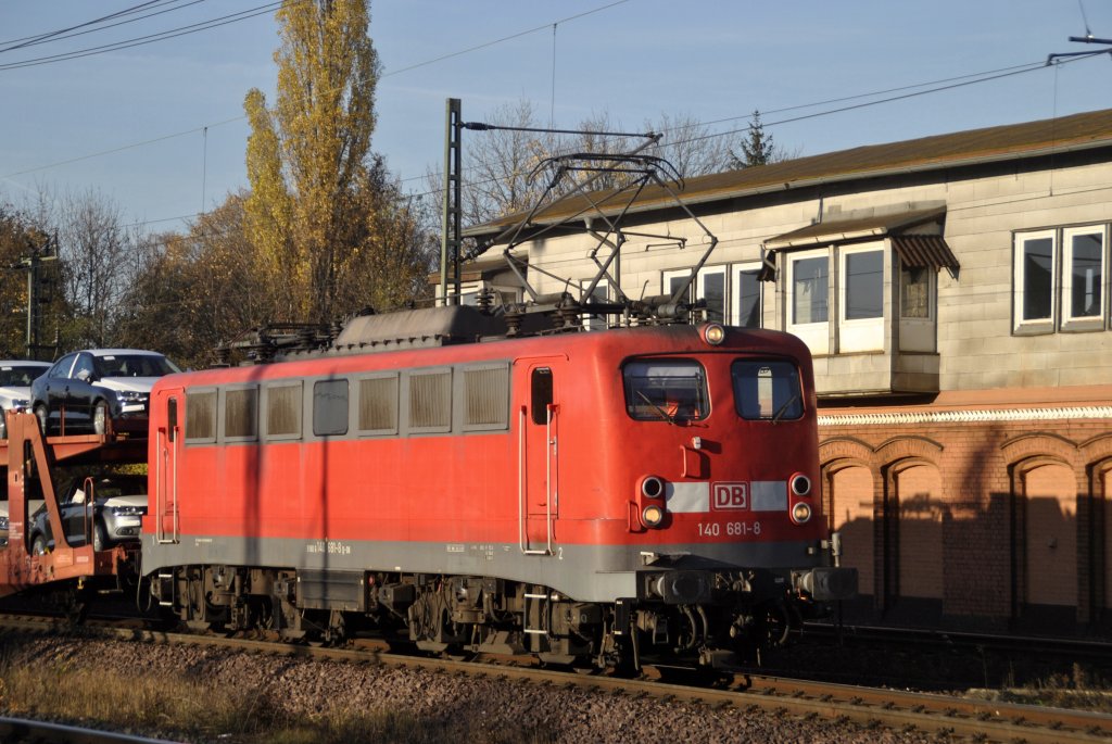 140 681-8 in Lehrte, am 14.11.2012.