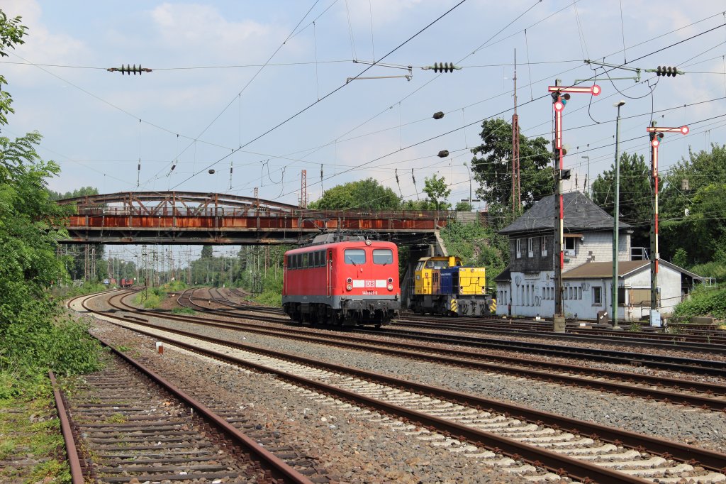 140 821-0 als Lz in Dsseldorf-Rath am 09.08.2012