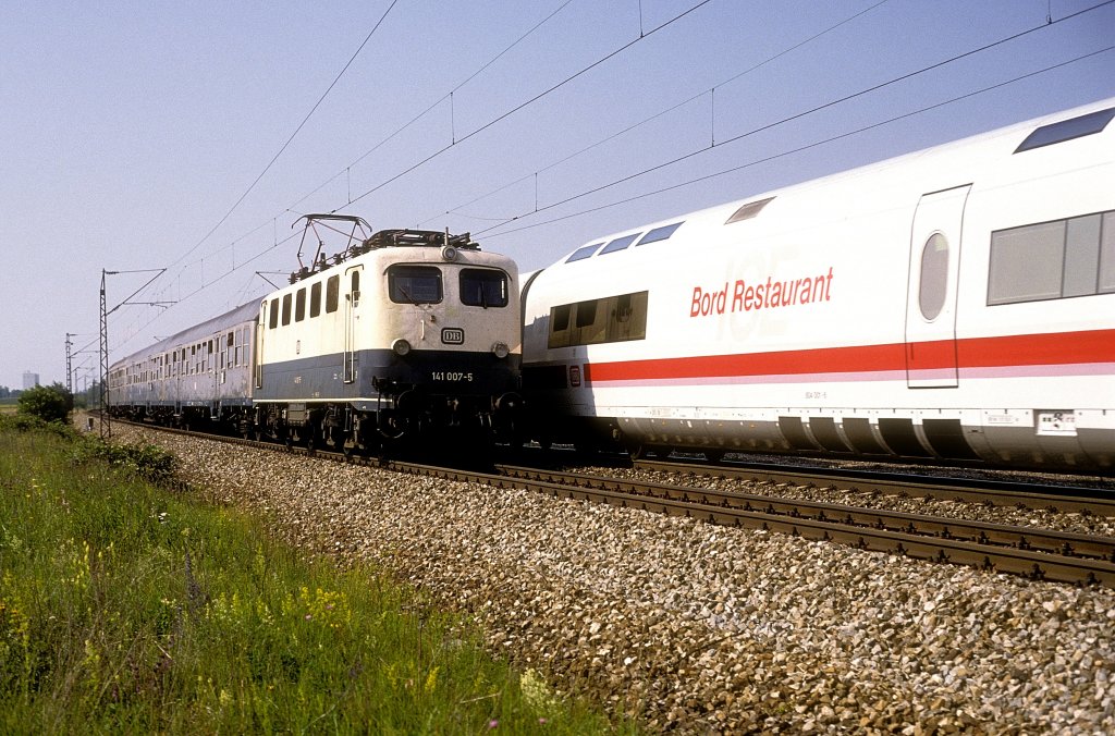 141 007  bei Kissing  30.06.92