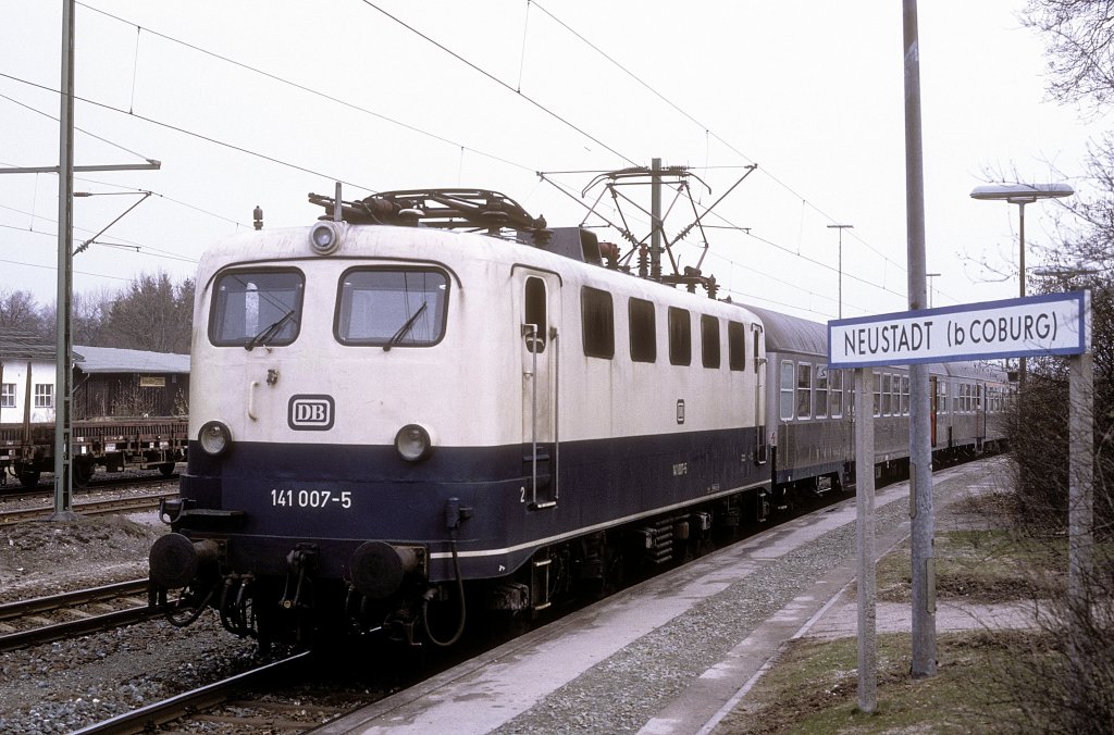   141 007  Neustadt ( b. Coburg )  08.04.91
