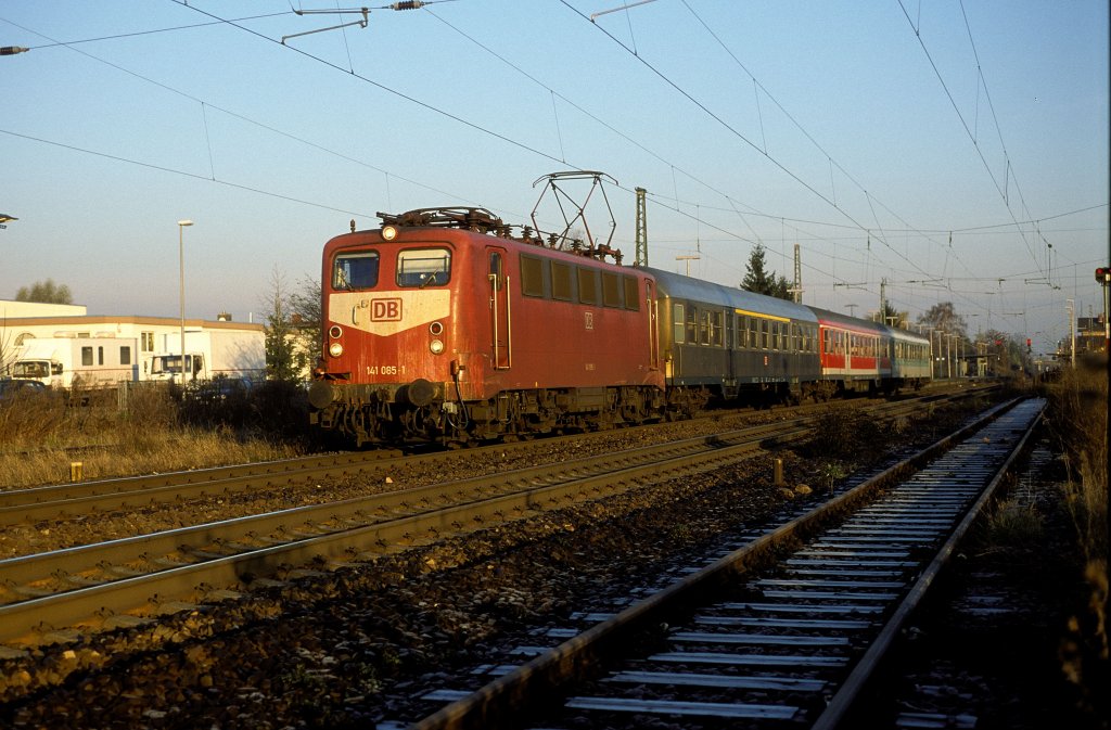 141 085  Bensheim - Auerbach  30.11.99