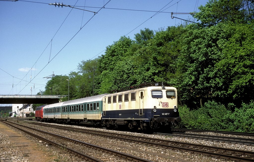 141 407  Beimerstetten  16.05.98  ( Schlulok 218 405 )