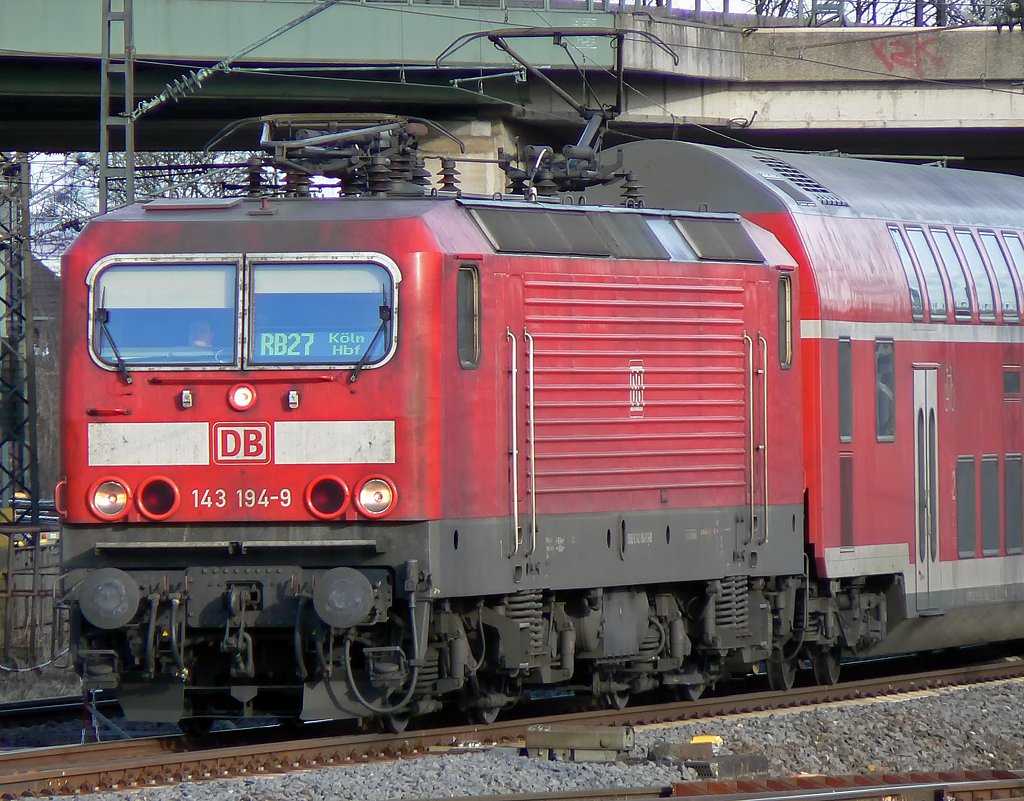 143 197-9 in Kln Deutz am 27.2.2010