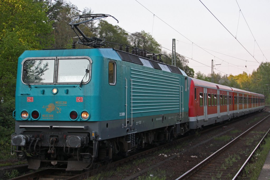143 247 am 18.4.11 mit der S6 nach Kln-Nippes in Essen Kettwig.