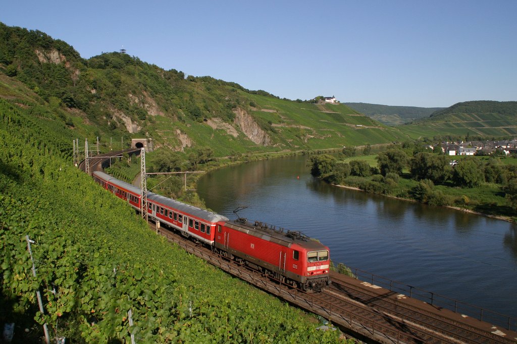 143 637 mit RB81 nach Trier Hbf am 20.8.11 in Pnderich
