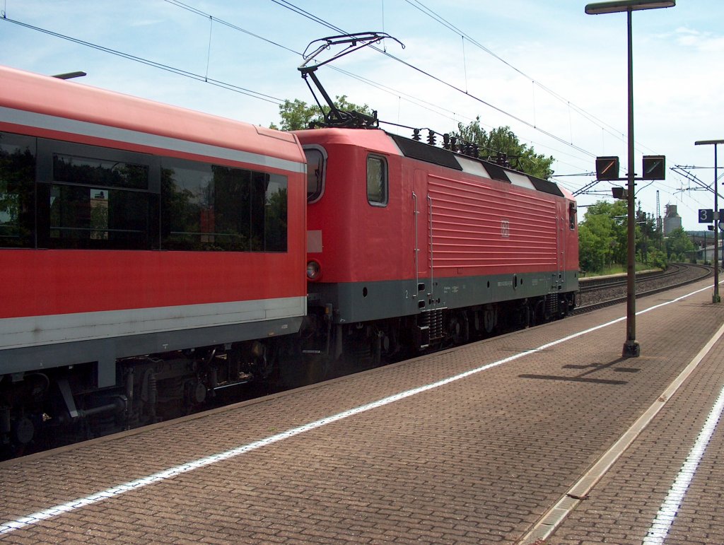 143 652-6 mit einer RB nach Treuchtlingen 