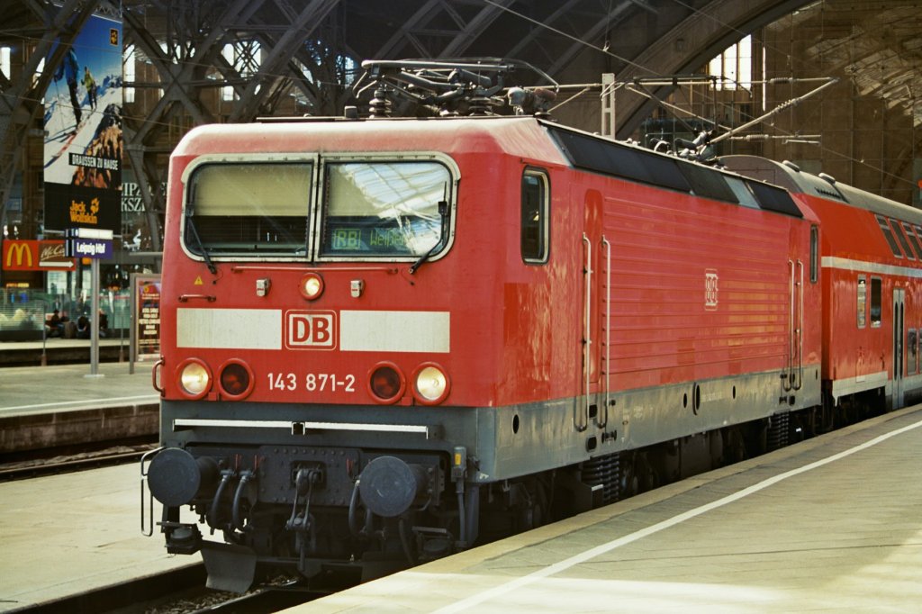 143 871-2 im Leipziger Hpf 
