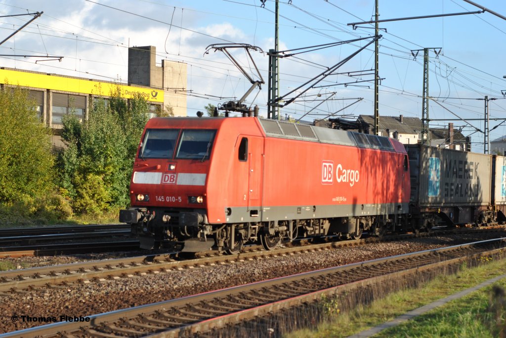 145 010-5, in Lehrte, am 19.10.2010.