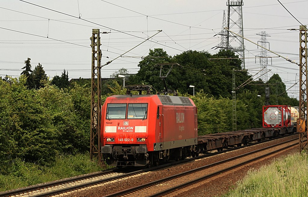 145 022-2, am 28.05.2011 in Ahlten.