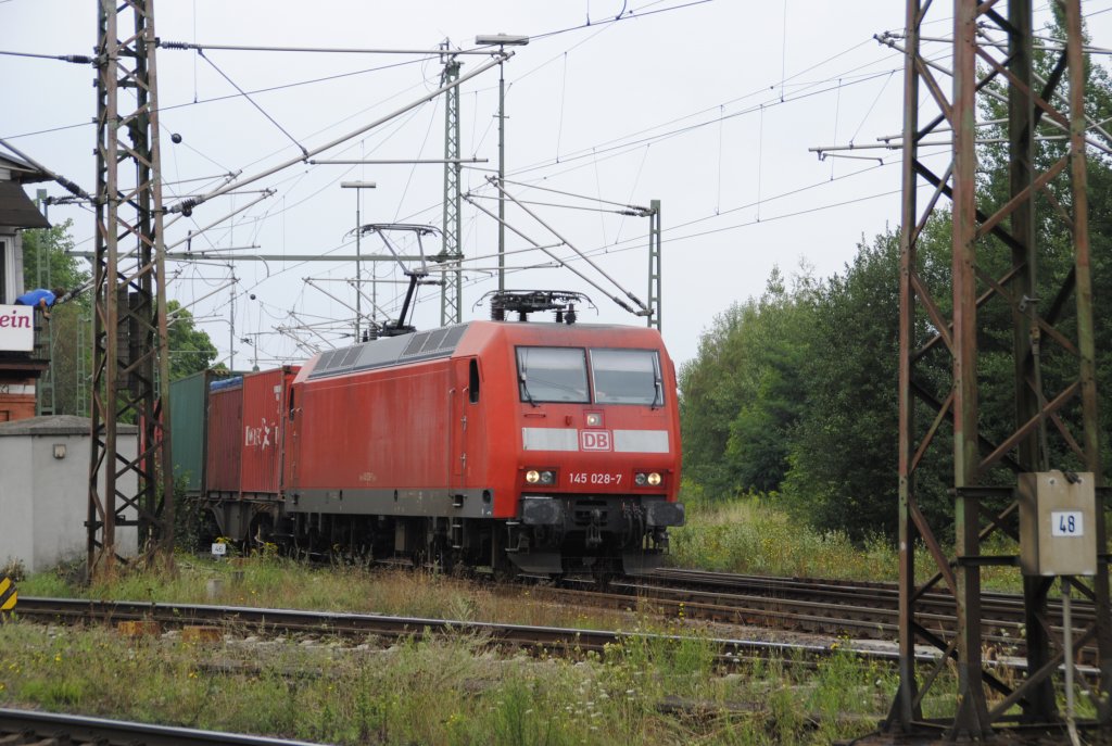 145 028-7, in Lehrte am 12.08.10