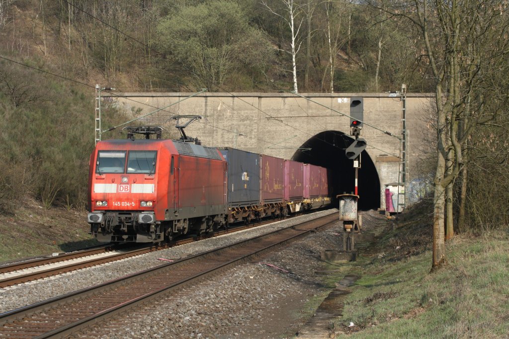 145 034-5 in Eilendorf am 27.03.11