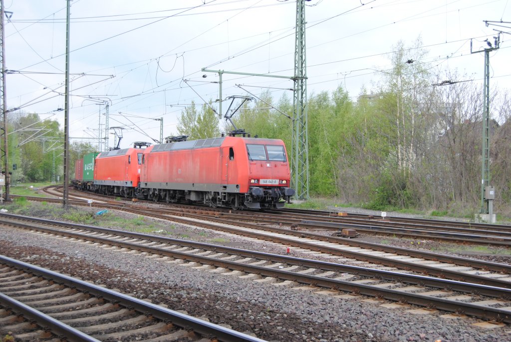 145 041-0 in Lehrte am 27.04.10.