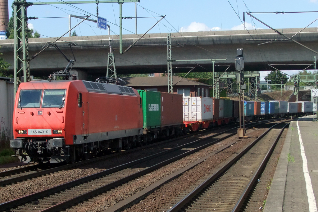 145 043-6 in Hamburg-Harburg 4.9.2010